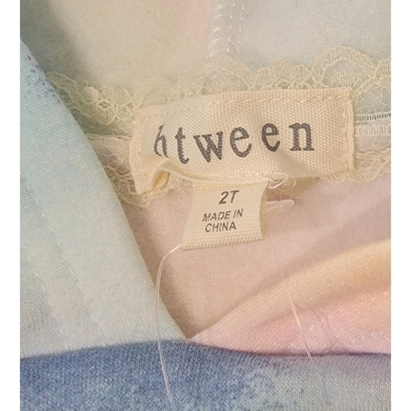 NWT Cozy Children's Btween Outfit with Tie-Dye Hoodie size 2T - Picture 4 of 6